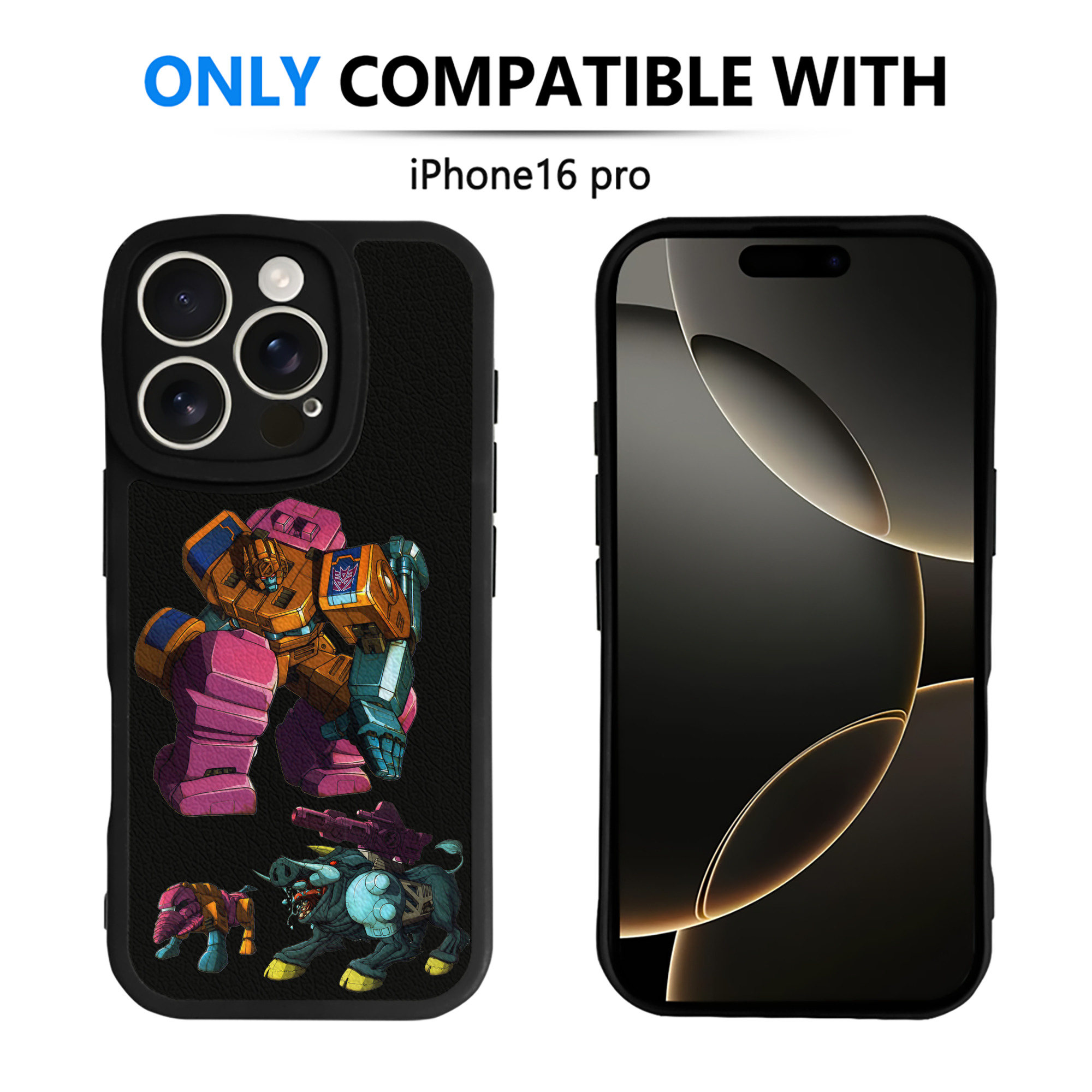 （画像用）  【iPhone 16シリーズ対応】シリコンスマホケース（レザー調） 材質：シリコン